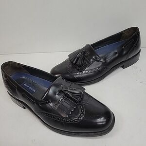 Bostonian Stockbridge "Classic Design" Wingtip Tassel Loafers 9 D Preppy  Comfy